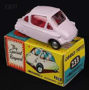 Corgi toys 233 heinkel economy car gg969 front