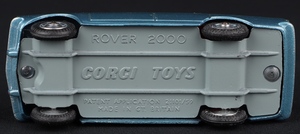 Corgi toys 252 rover 2000 gg970 base