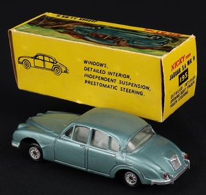 Nicky dinky toys 195 jaguar 3.4 mk ii gg973 back