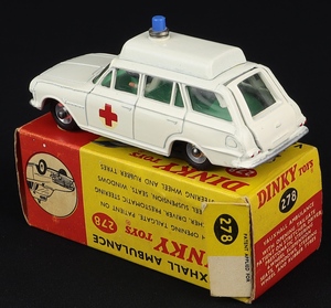 Dinky toys 278 vauxhall ambulance gg990 back