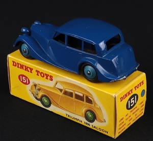 Dinky toys 151 triumph 1800 saloon g992 back