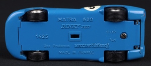 French dinky toys 1425e matra 630 gg994 base