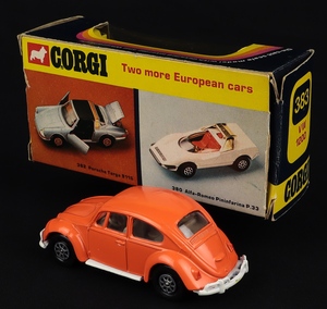 Corgi toys 383 vw 1200 hh17 back