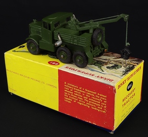 Dinky supertoys 661 recovery tractor hh27 back