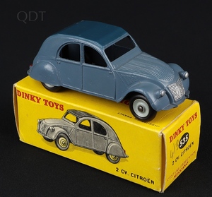 Dinky toys french 2 cv citroen hh37 front