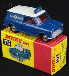 Dinky toys 273 rac patrol mini van hh55 front