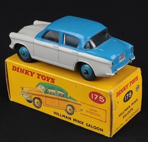 Dinky toys 175 hillman minx saloon hh57 back