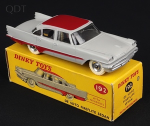 Dinky toys 192 de soto fireflite sedan hh67 front