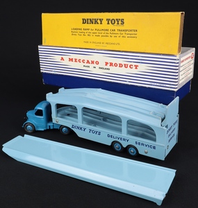 Dinky supertys 982 794 pullmore transporter loading ramp hh86 back