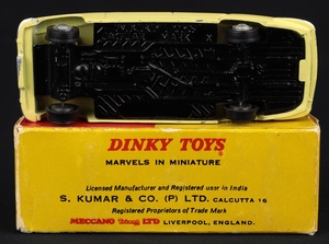 Indian dinky toys 142 jaguar mark x saloon hh90 base