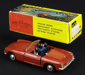 Nicky dinky toys 113 mgb sports hh95 back