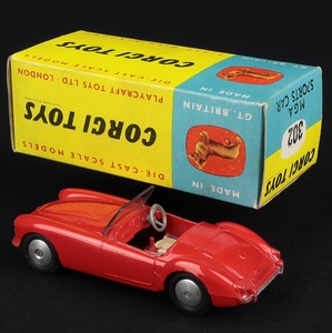 Corgi toys 302 mga sports car hh97 back