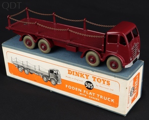 Dinky toys 505 foden chains hh105 front