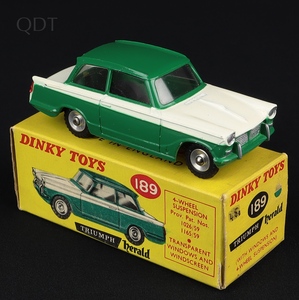 Dinky toys 189 triumph herald hh108 front