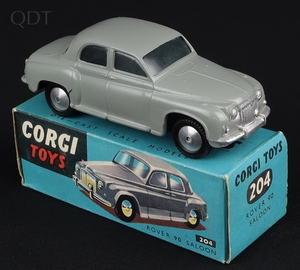 Corgi toys 204 rover 90 saloon hh115 front