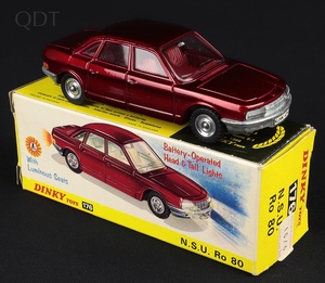 Dinky toys 176 nsu ro80 hh140 front