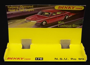 Dinky toys 176 nsu ro80 hh141 plinth