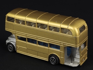 Dinky toys 289 routemaster bus gold colour trial hh147 back