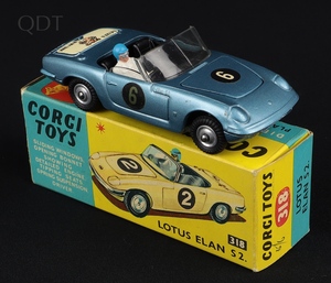 Corgi toys 318 lotus elan hh151 front