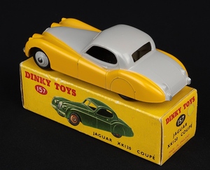 Dinky toys 157 jaguar xk120 coupe hh195 back