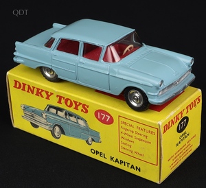 Dinky toys 177 opel kapitan hh219 front