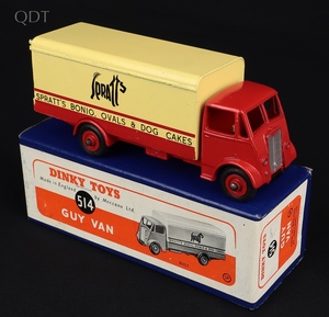 Dinky toys 514 spratts guy van hh235 front