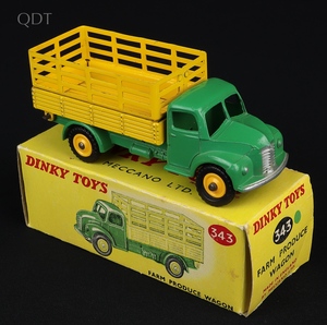 Dinky toys 343 farm produce wagon hh246 front