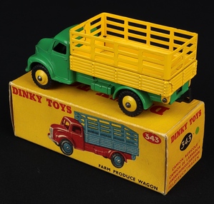 Dinky toys 343 farm produce wagon hh247 back