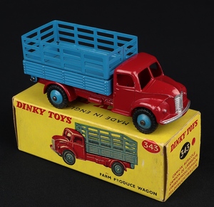 Dinky toys 343 farm produce wagon hh248 front