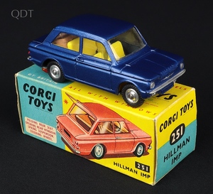 Corgi toys 251 hillman imp hh263 front