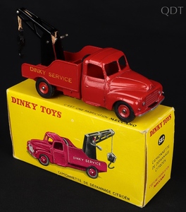 French dinky toys 582 citroen breakdown truck service hh267 front