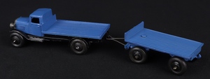 Dinky toys 25t flat truck trailer hh287 back