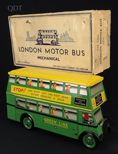 Chad valley 10045 london motor bus green line hh304 front