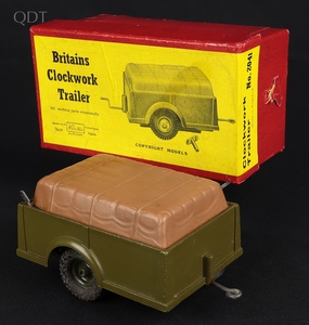 Britains models 2041 clockwork trailer hh316 front