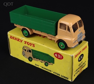 Dinky toys 431 guy warrior 4 ton lorry hh334 front