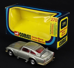 Corgi toys 270 james bond aston martin whizzwheels hh359 back