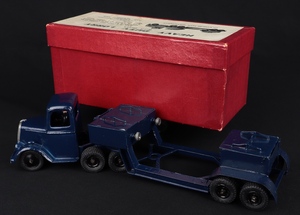 Britains 1641 heavy duty lorry with driver hh374 back