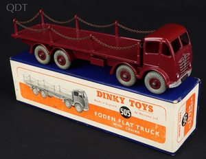 Dinky toys 505 chain foden hh397 front