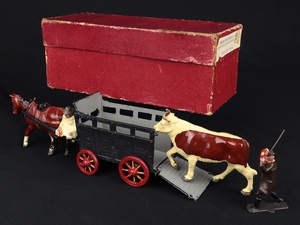 John hill & co hereford bull cart hh399 back