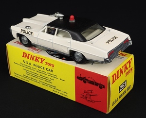 Dinky toys 251 usa police car hh402 back