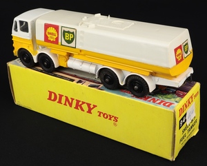 Dinky toys 944 shell bp fuel tanker hh407 back