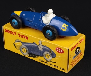 Dinky toys 234 ferrari racer hh414 back