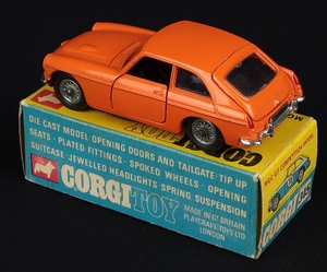 Corgi toys 345 mgc gt competition model hh421 back