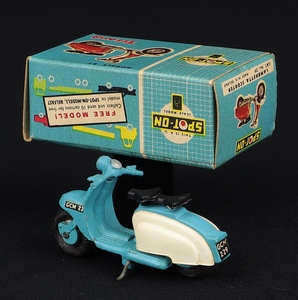 Spot on models 229 lambretta scooter hh438 back