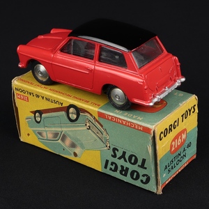 Corgi toys 216m austin a40 saloon hh461 back