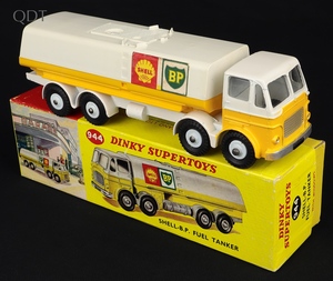 Dinky supertoys 944 shell bp fuel tanker hh470 front