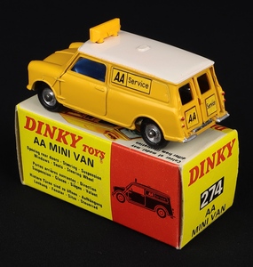 Dinky toys 274 aa mini van hh473 back