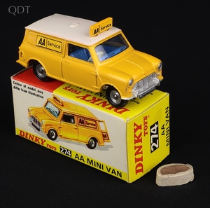 Dinky toys 274 aa mini van hh473 front