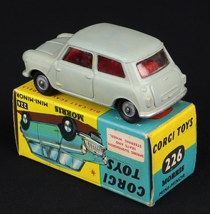 Corgi toys 226 morris mini minor hh475 back