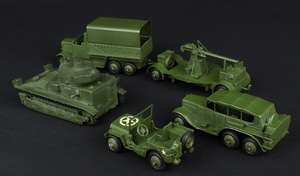 Dinky gift set 5 military vehicles hh499 back